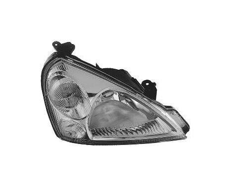 Headlight right with indicator +ELECTRICReg 5230962 Van Wezel