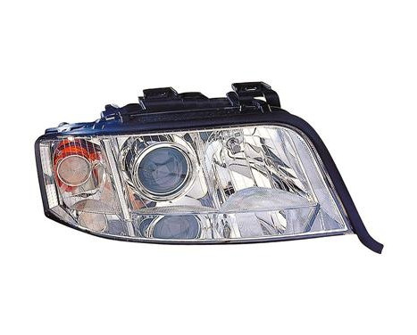 Headlight right with indicator from 08/01+ 2 X H7 0317962 Van Wezel