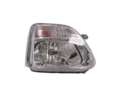 Headlight right with indicator from 09/'02+ H4 3701966 Van Wezel