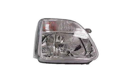 Headlight right with indicator from 09/'02+ H4 3701966 Van Wezel