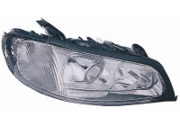 Headlight right with indicator from '00 H1 + H7 3716962 Van Wezel