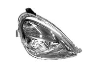 Headlight right with indicator from '01 H4 + H7 3015952 Van Wezel
