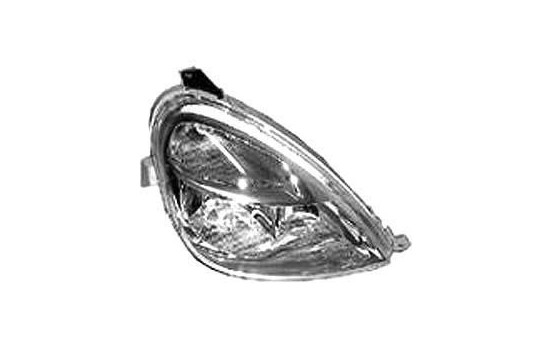 Headlight right with indicator from '01 H4 + H7 3015952 Van Wezel