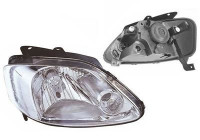 Headlight right with indicator from '07 H4 +electric 5818964 Van Wezel