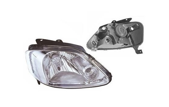 Headlight right with indicator from '07 H4 +electric 5818964 Van Wezel, Image 2