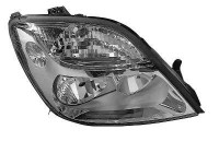 Headlight right with indicator from 9/'99 H7 + H1 4326962 Van Wezel