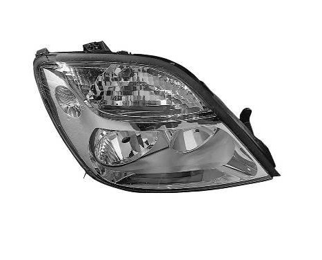 Headlight right with indicator from 9/'99 H7 + H1 4326962 Van Wezel