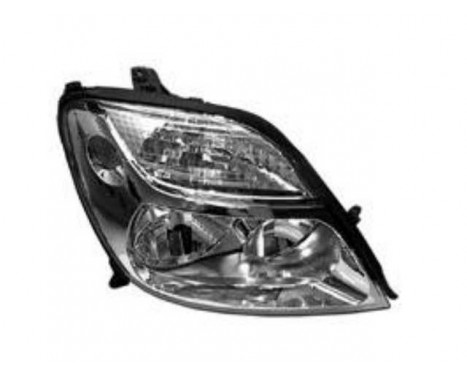Headlight right with indicator from 9/'99 H7 + H1 4326962 Van Wezel, Image 2