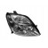 Headlight right with indicator from 9/'99 H7 + H1 4326962 Van Wezel, Thumbnail 2
