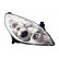 Headlight right with indicator H1+H7 3769962 Van Wezel