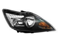 Headlight right with indicator H1+H7 BLACK/Chro.+Elinks Mot. 1866964 Van Wezel