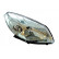 Headlight right with indicator H4 1506962 Van Wezel