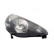 Headlight right with indicator H4 2543962 Van Wezel
