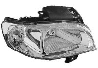 Headlight right with indicator H4 4914962 Van Wezel