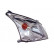 Headlight right with indicator H4 +Elect Regl 5382962 Van Wezel