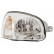 Headlight right with indicator H4 +/-electric 8265962 Van Wezel, Thumbnail 2