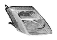 Headlight right with indicator H4 + Motor 0917962 Van Wezel
