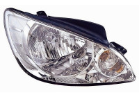 Headlight right with indicator H4 + Motor elect. 8252962 Van Wezel