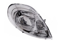 Headlight right with indicator H4 White Winker 4395964 Van Wezel
