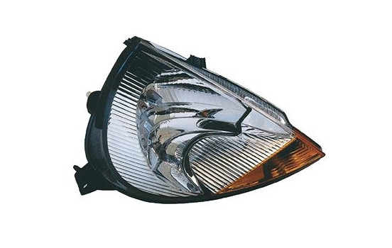 Headlight right with indicator H7 + H1 1865962 Van Wezel