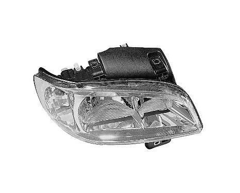 Headlight right with indicator H7 + H1 4914964 Van Wezel, Image 4