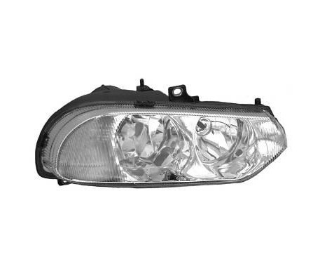 Headlight right with indicator H7+H1 not for GTA 0156962 Van Wezel