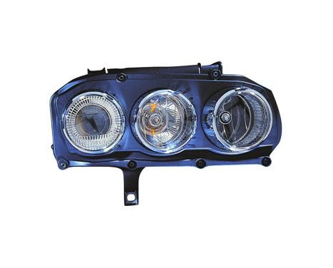 Headlight right with indicator H7+H7 0160962 Van Wezel