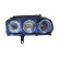 Headlight right with indicator H7+H7 0160962 Van Wezel