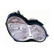 Headlight right with indicator H7+H7 Clear Glass 3033966 Van Wezel