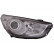 Headlight right with indicator H7+H7 +electric 8257962 Van Wezel, Thumbnail 2