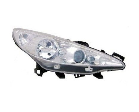 Headlight right with indicator H7+H7+H1 4029964 Van Wezel, Image 2