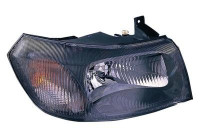 Headlight right with indicator INSIDE BLACK 1898964 Van Wezel