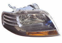 Headlight right with indicator Smoked (07-08) 8115964 Van Wezel