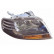 Headlight right with indicator Smoked (07-08) 8115964 Van Wezel, Thumbnail 2