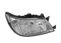 Headlight right with indicator until 08/'02 H7+H1 with FOG LIGHT HOLE 3076964 Van Wezel
