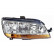 Headlight right with indicator until 11/'05 H1+H7 1623962 Van Wezel, Thumbnail 2