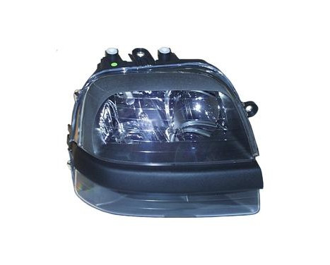 Headlight right with indicator with FOG LIGHT HOLE 2xH1+H7 1636964 Van Wezel