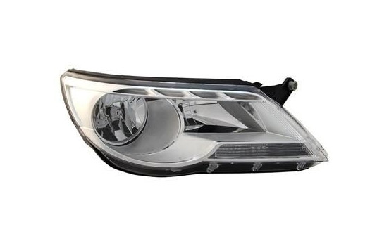 Headlight right with indicator without XENON H7+H7 5745962 Van Wezel, Image 2