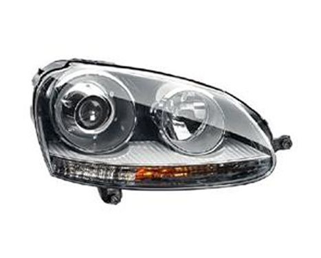 Headlight right with indicator XENON D2S+H7 5894986 Van Wezel, Image 2
