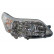 Headlight right without XENON 0970962 Van Wezel