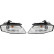 Headlight set 1018585 Diederichs