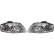 Headlight set 1031485 Diederichs