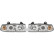Headlight set 1213881 Diederichs