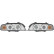 Headlight set 1223681 Diederichs
