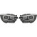 Headlight set 1281285 Diederichs