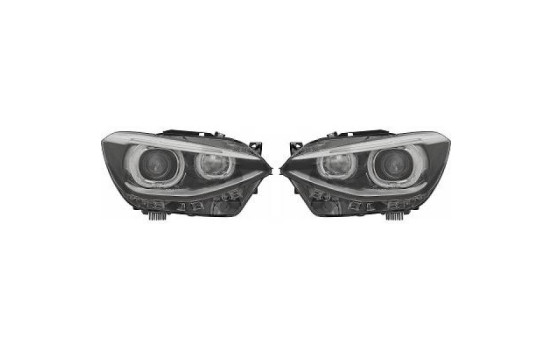 Headlight set 1281285 Diederichs