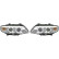 Headlight set 1290786 Diederichs