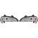 Headlight set 1820280 Diederichs