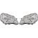 Headlight set 2205780 Diederichs