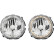 Headlight set 2210380 Diederichs